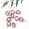 Northlight 2-Finish Glass Ball Christmas Ornaments - 2.5" (60mm) - Pink - 9ct